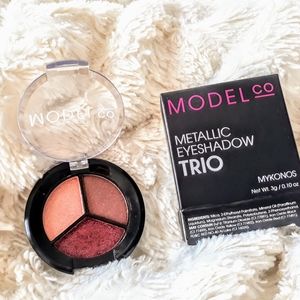 Model Co Metallic Eyeshadow Trio in Mykonos
